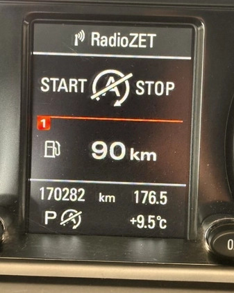 Audi Q5 cena 89000 przebieg: 170000, rok produkcji 2015 z Tuszyn małe 172